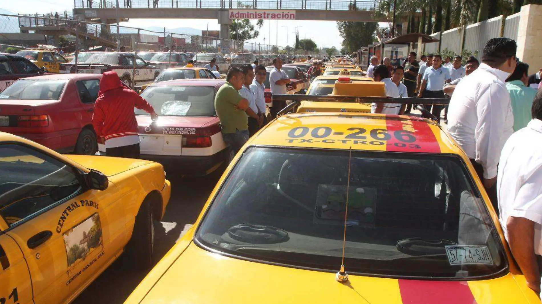 Taxistas de Oaxaca